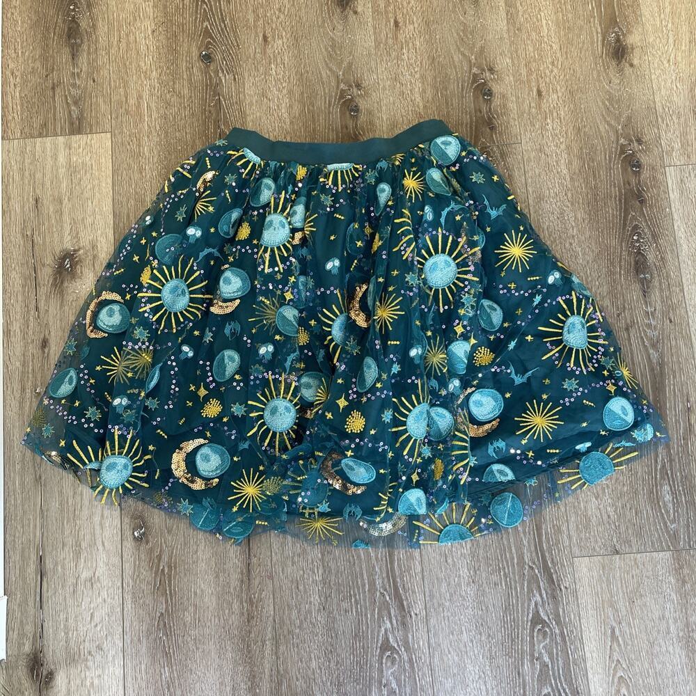 Disneys The Nightmare Before Christmas Her Universe Tulle Skirt Sz L Space NEW